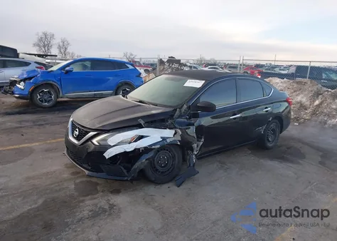 2019 Nissan Sentra S z USA, uszkodzony, nr VIN 3N1AB7AP8KY253016